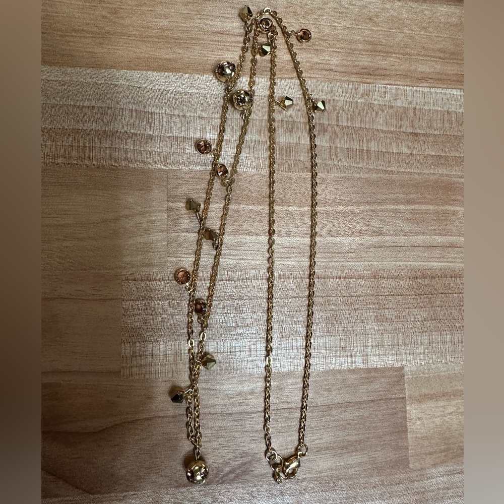 Long Gold Necklace